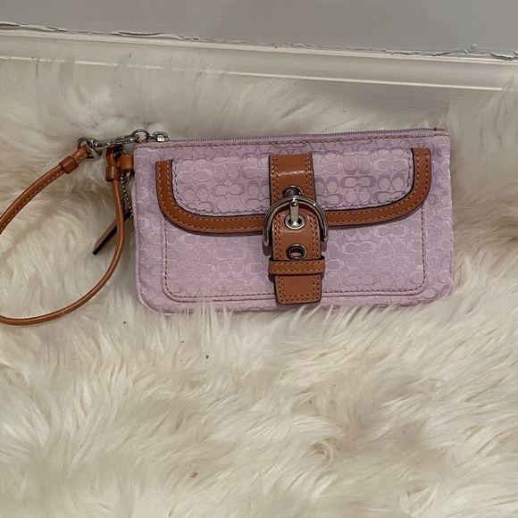 Authentic Coach Wristlet - Picture 2 of 4